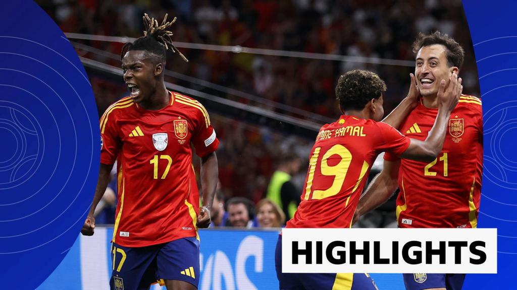 Highlights: Spain beat England to win Euro 2024 with late goal