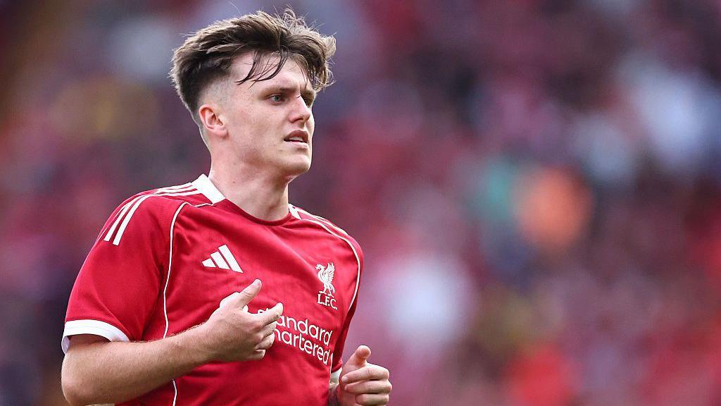 Liverpool winger Ben Doak