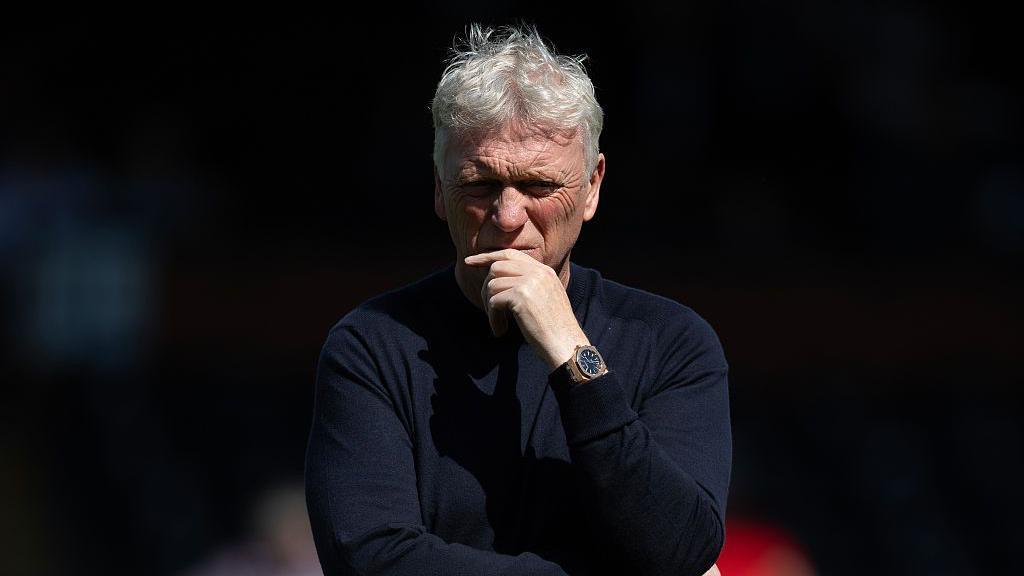 David Moyes managing Everton