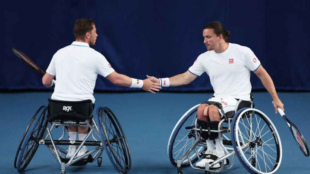 Alfie Hewett and Gordon Reid