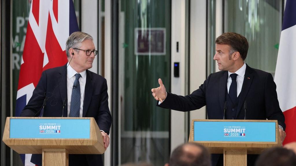 Starmer and Macron