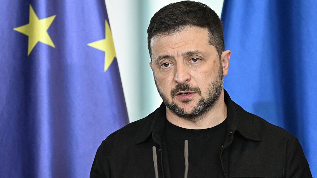 Ukrainian President Volodymyr Zelensky