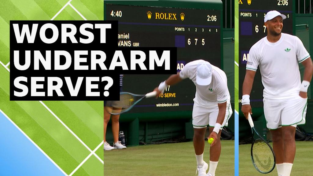 Clarke tries 'disappointing' underarm serve