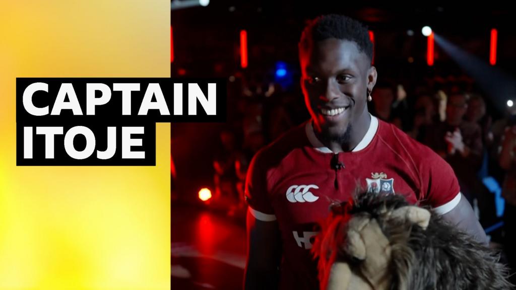 'A tremendous honour' - Itoje named British and Irish Lions captain