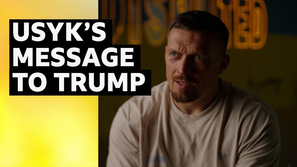 kraine War: Oleksandr Usyk sends message to Donald Trump