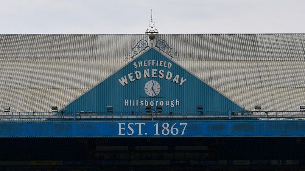 Top of the stand at Hillsborough