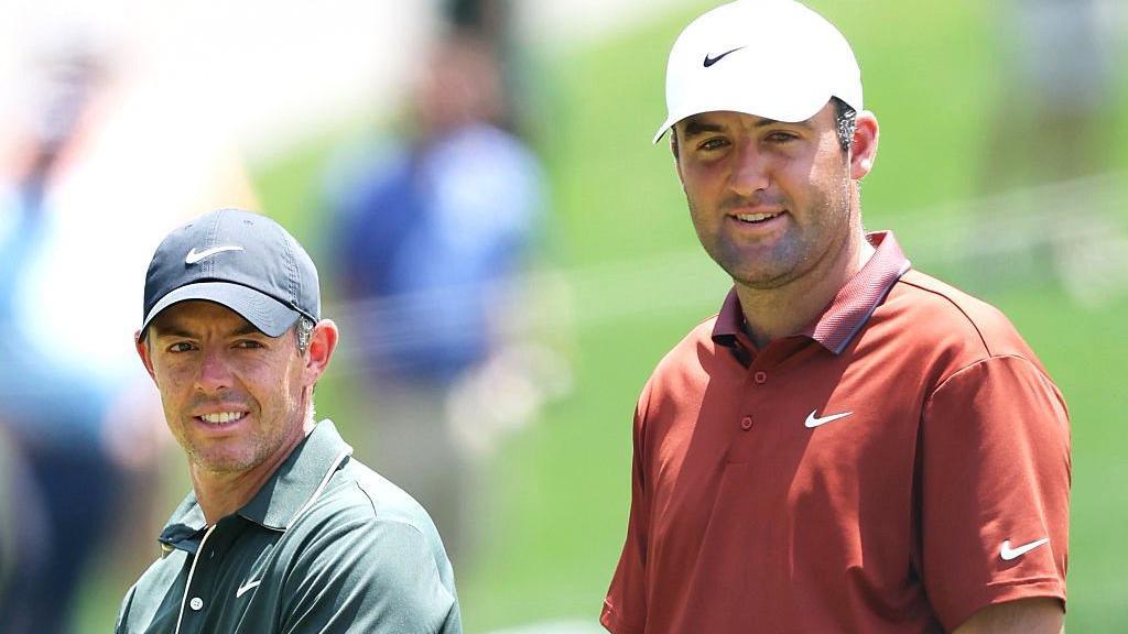 Scottie Scheffler and Rory McIlroy