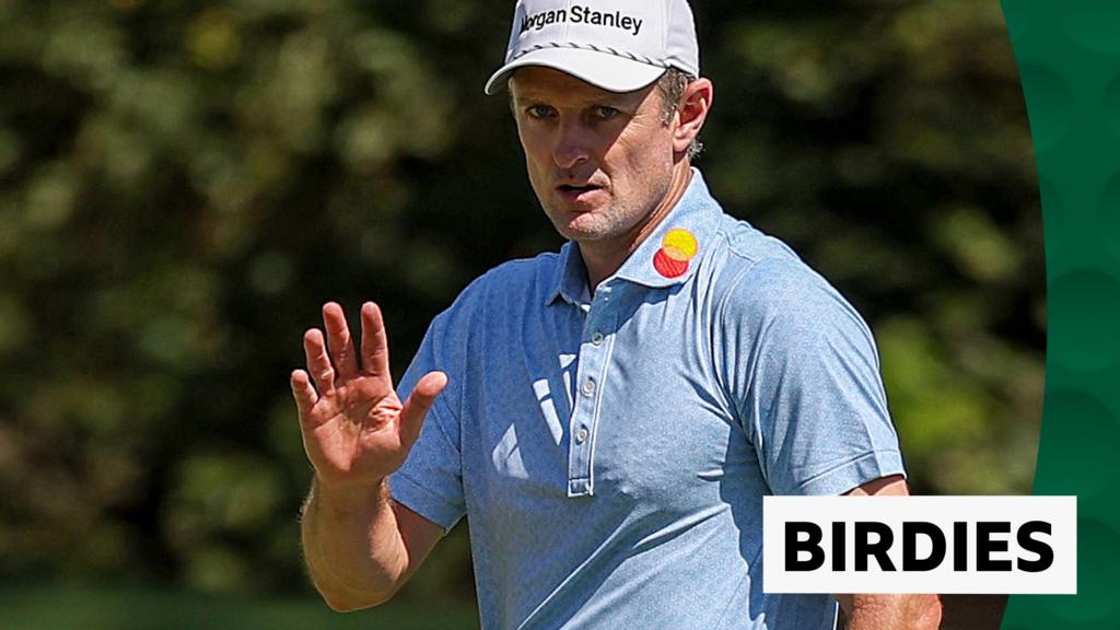 Justin Rose Leads Masters with Record 1st-Round 65