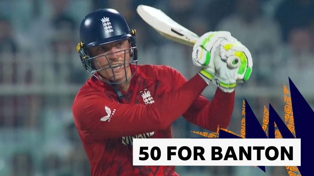 Best shots from Banton's match-winning 63 against Scotland