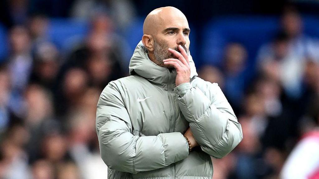 Chelsea manager Enzo Maresca