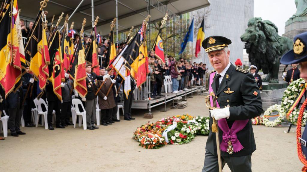 King Phillippe of Belgium attends commemorations