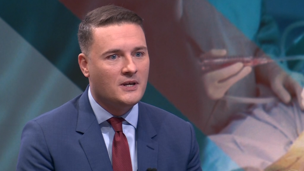 Wes Streeting on Sunday with Laura Kuenssberg