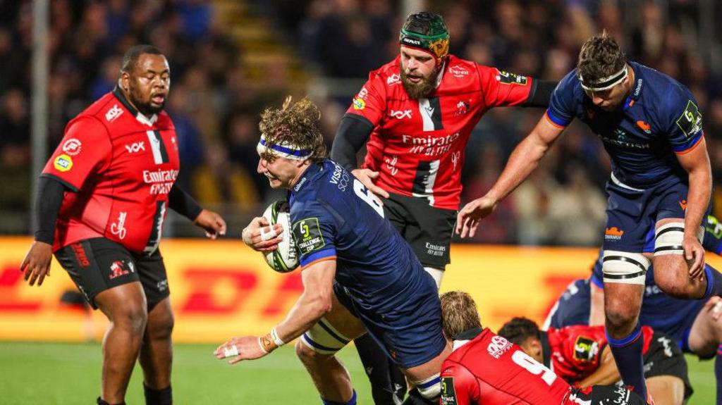 Edinburgh see off Lions to stay in cup hunt