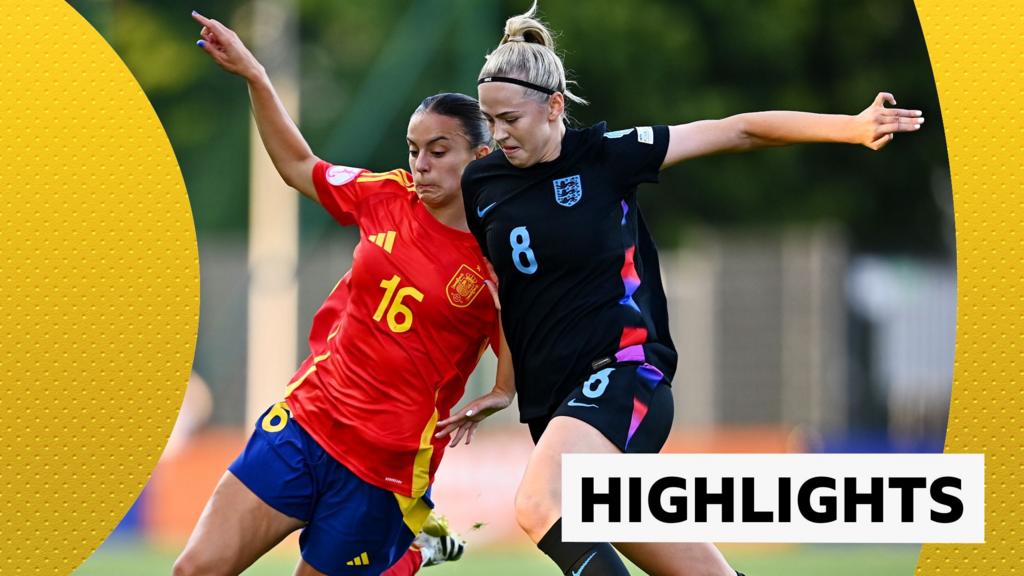 England exit U19s Euros after late loss to Spain