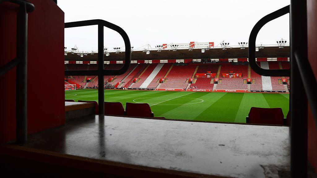 A general view of Southampton's St Mary's Stadium