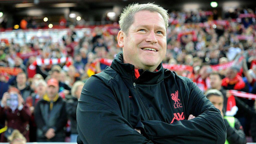 Matt Beard during his time at Liverpool