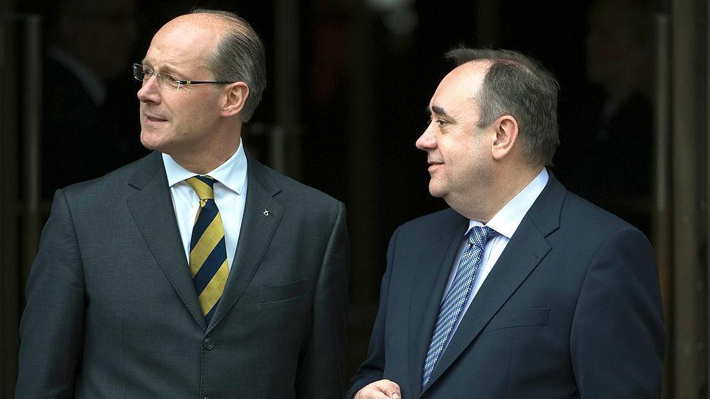 John Swinney and Alex Salmond