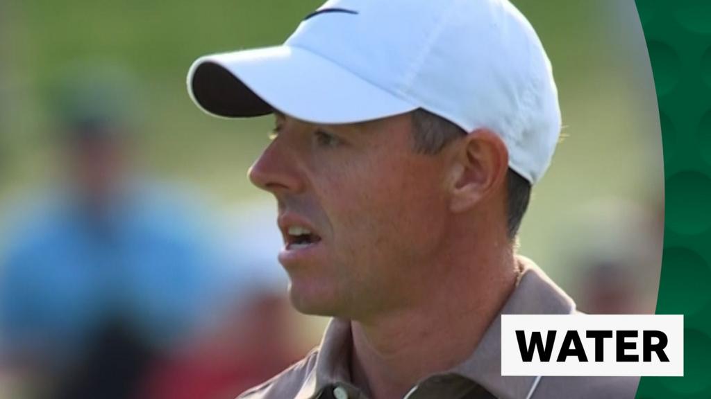 McIlroy finds water to derail opening Masters round