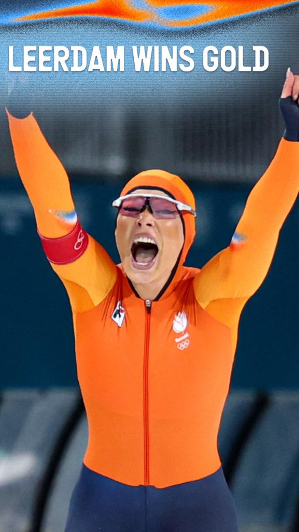 Winter Olympics 2026: Jutta Leerdam wins speed skating gold for the Netherlands