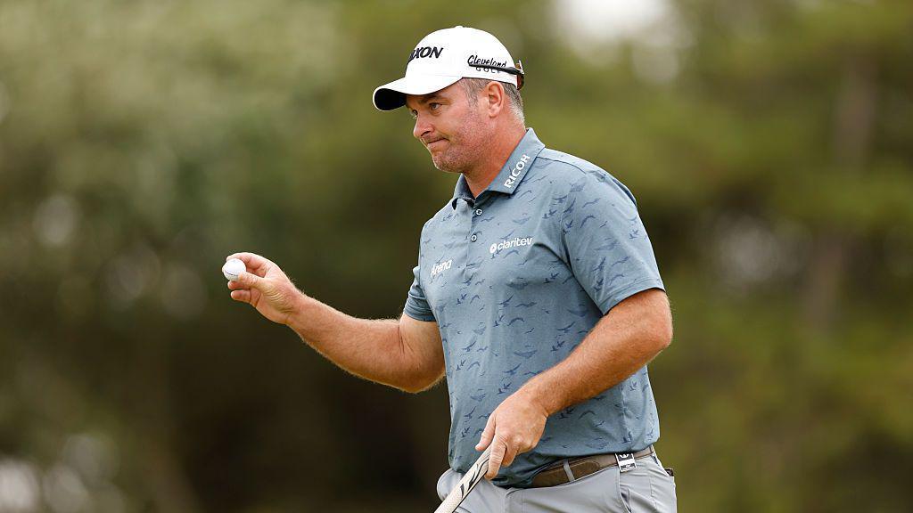 Ryan Fox during the third round at Royal Birkdale