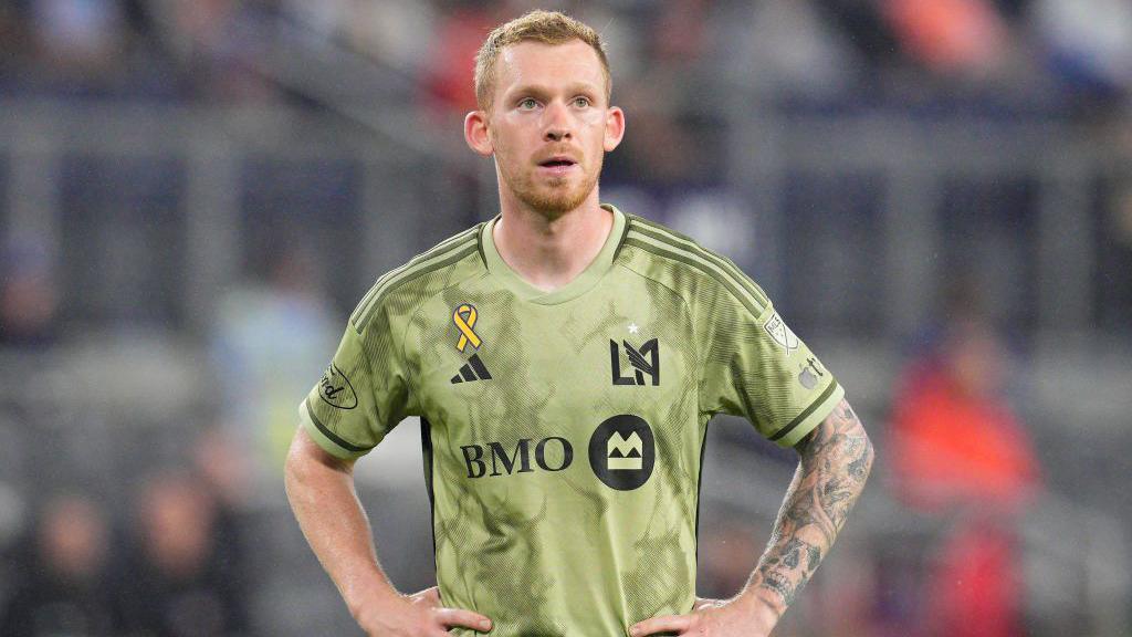 Lewis O'Brien in action for Los Angeles FC