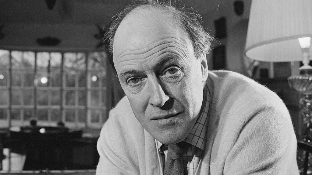 British novelist Roald Dahl (1916 - 1990), in 10th December 1971.
