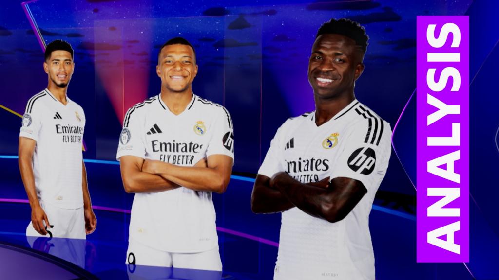 Champions League analysis: How Jude Bellingham, Kylian Mbappe and Vinicius Jr shone for Real Madrid against Atalanta