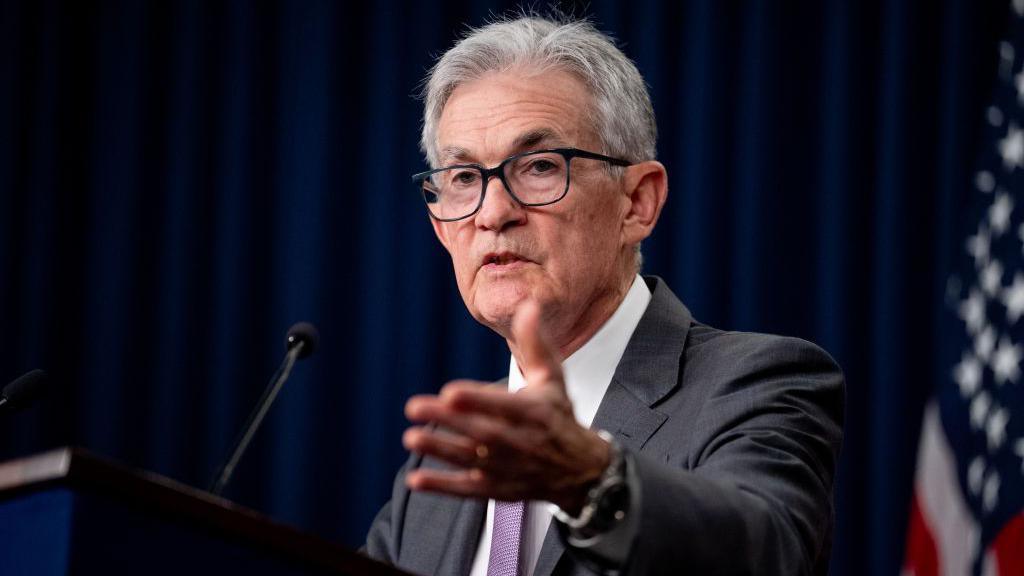 Federal Reserve Chairman Jerome Powell speaks at a news conference following a Federal Open Market Committee meeting at the William McChesney Martin Jr. Federal Reserve Board Building on July 31, 2024 in Washington