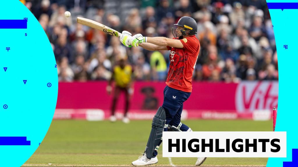 England chase 197 to win T20 series against Windies.