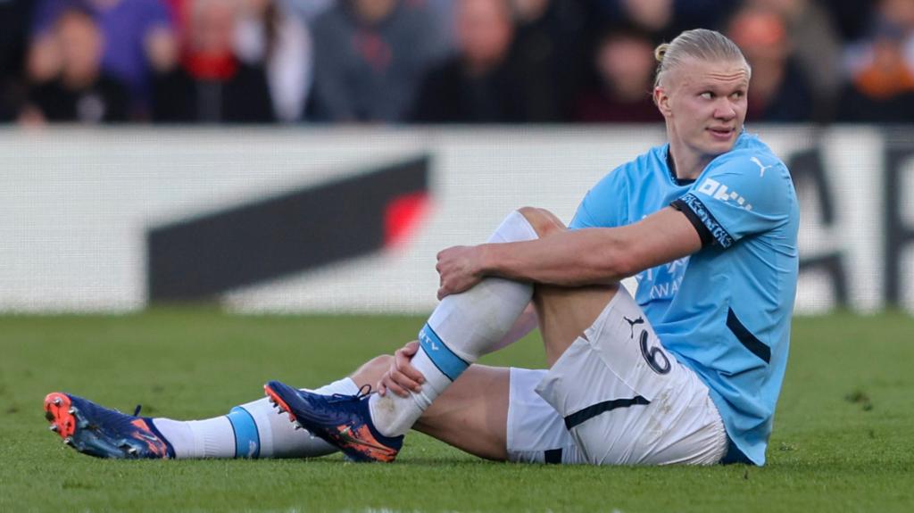 Haaland to see specialist for ankle injury