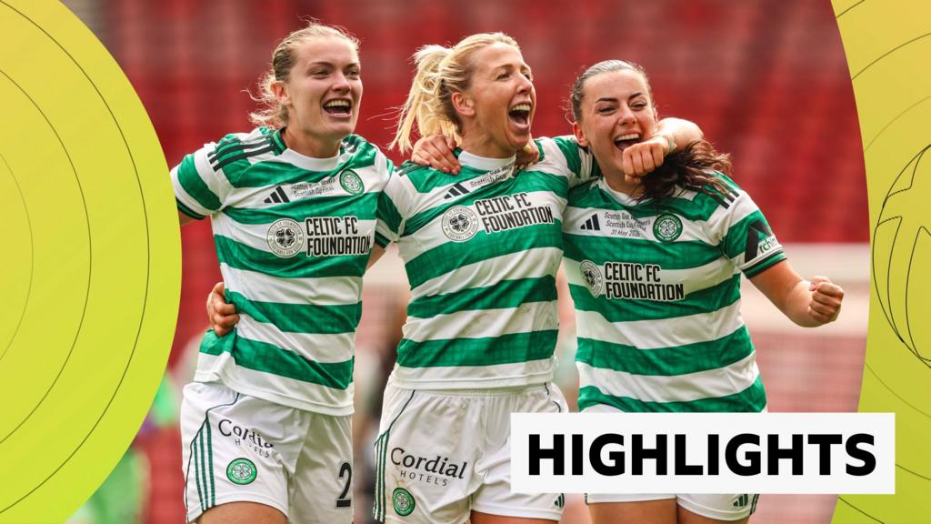 Watch as Celtic beat Rangers in Women's Scottish Cup final