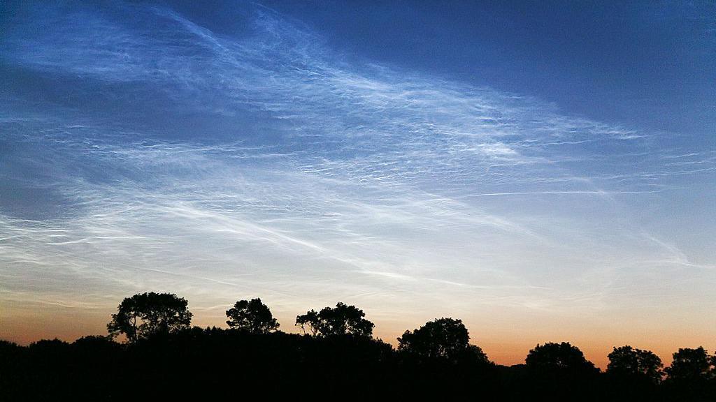 noctilucent clouds