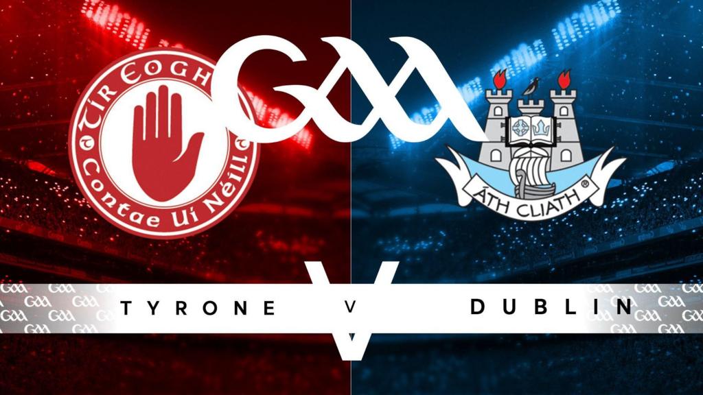 Tyrone v Dublin badges