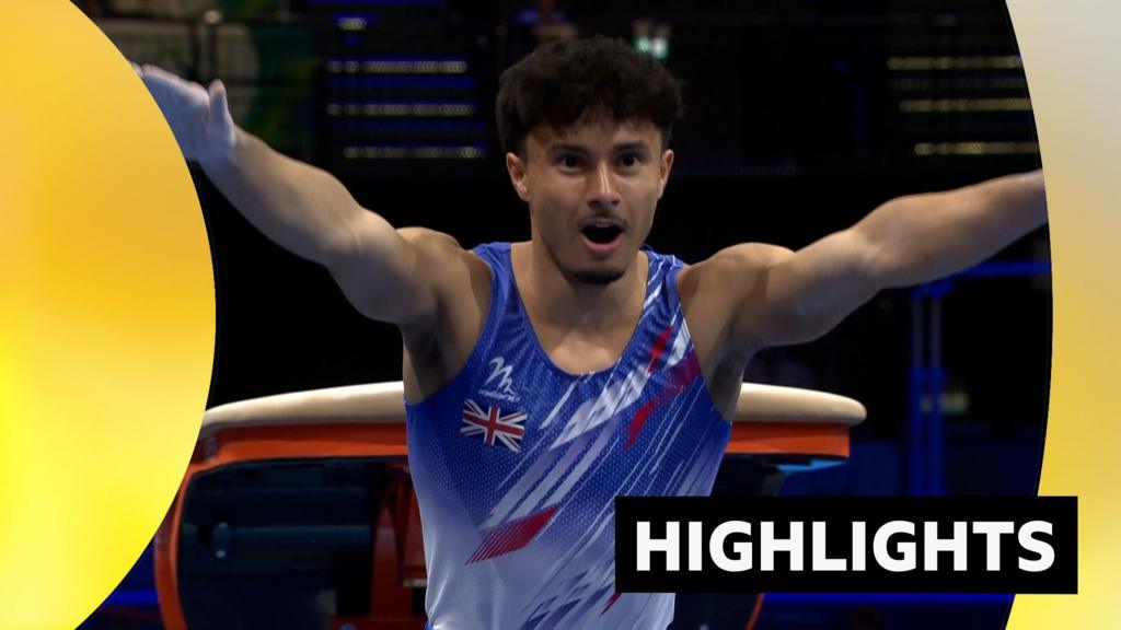 GB's Jarman wins silver with near-perfect first vault