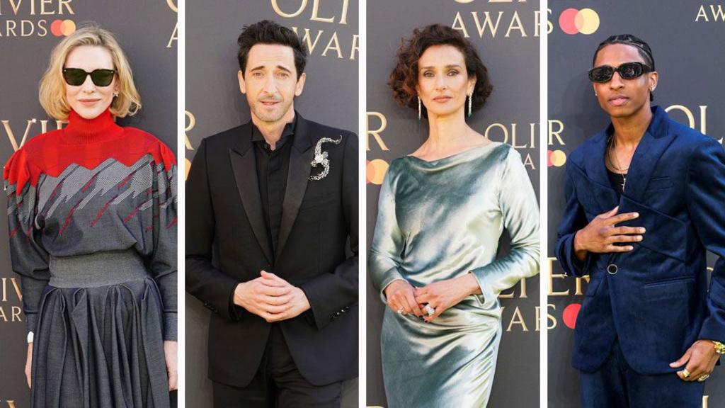 Olivier Awards: The red carpet in pictures
