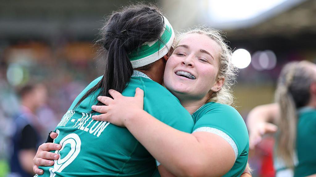 Sadhbh McGrath with Eimear Corri-Fallon