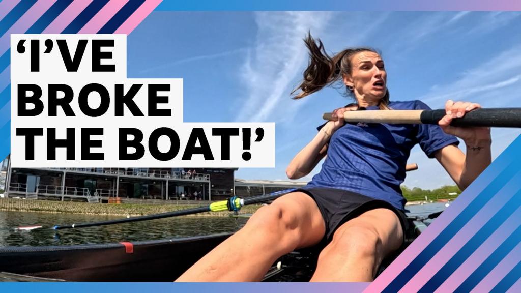 When Lioness Scott met Team GB's rowers...