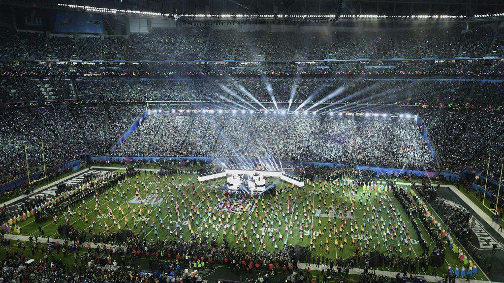 Super Bowl half time show in 2018. 