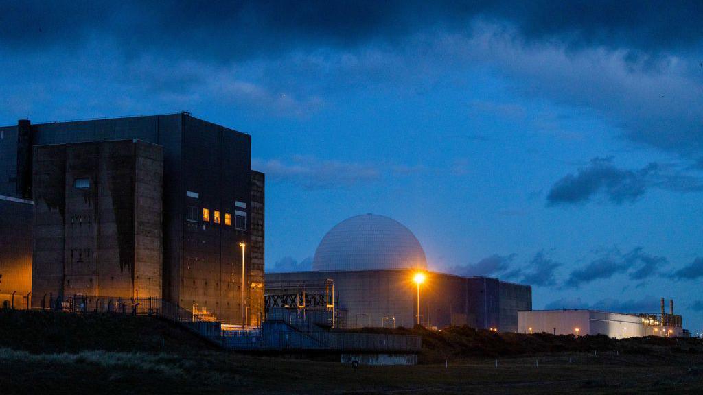 The Sizewell A and B nuclear power stations in Suffolk. French state-owned utility company EDF is planning to build Sizewell C on the same site, but permission has yet to be granted 