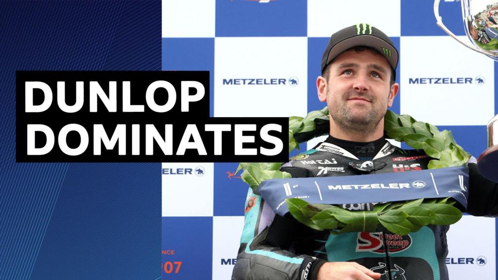 Watch: Dunlop wins Supertwin TT to extend record