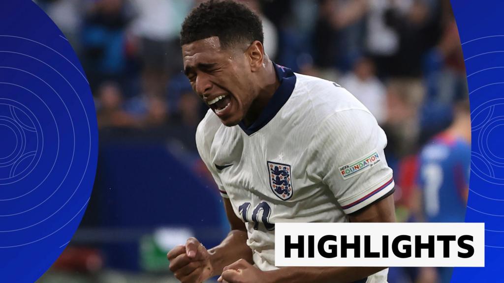 Highlights: England edge past Slovakia in extra time