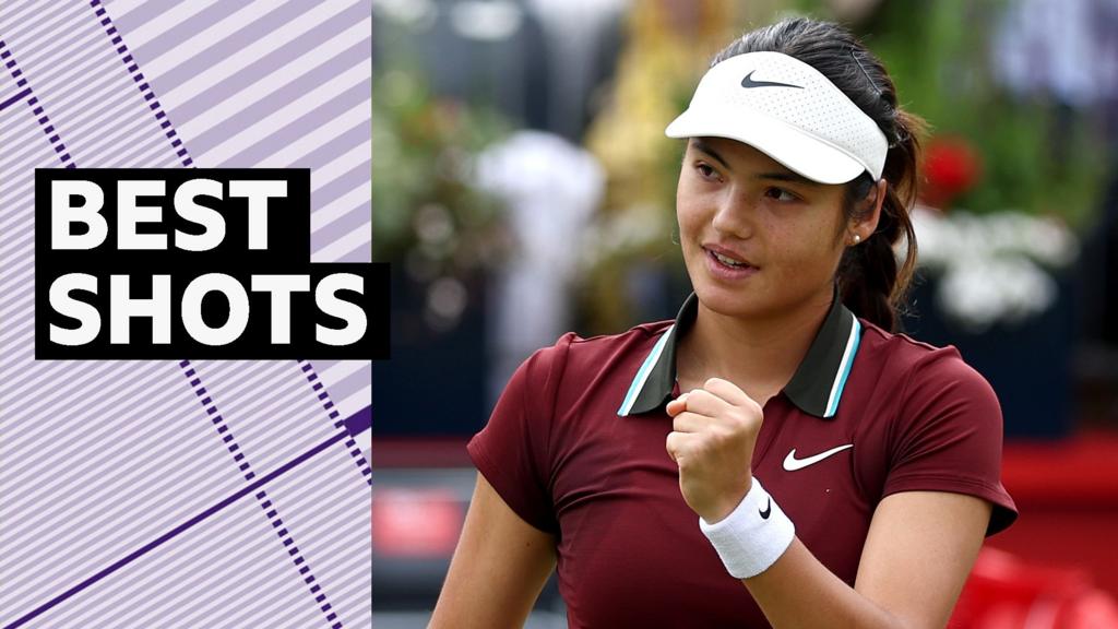 Raducanu through to Queen's quarter-finals with impressive win