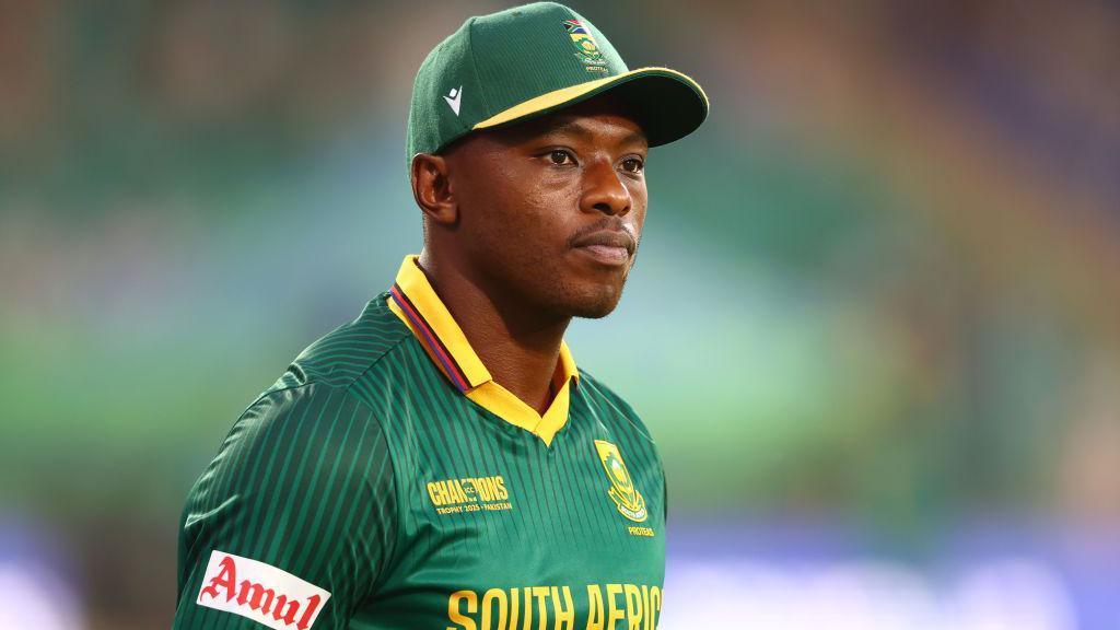 Kagiso Rabada in South Africa kit