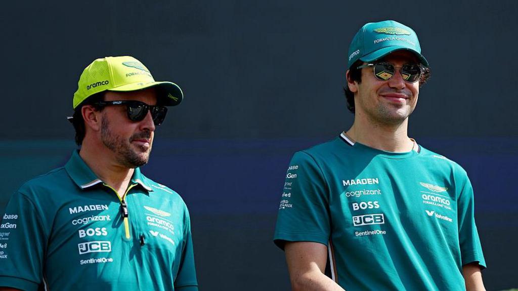 Fernando Alonso and Lance Stroll