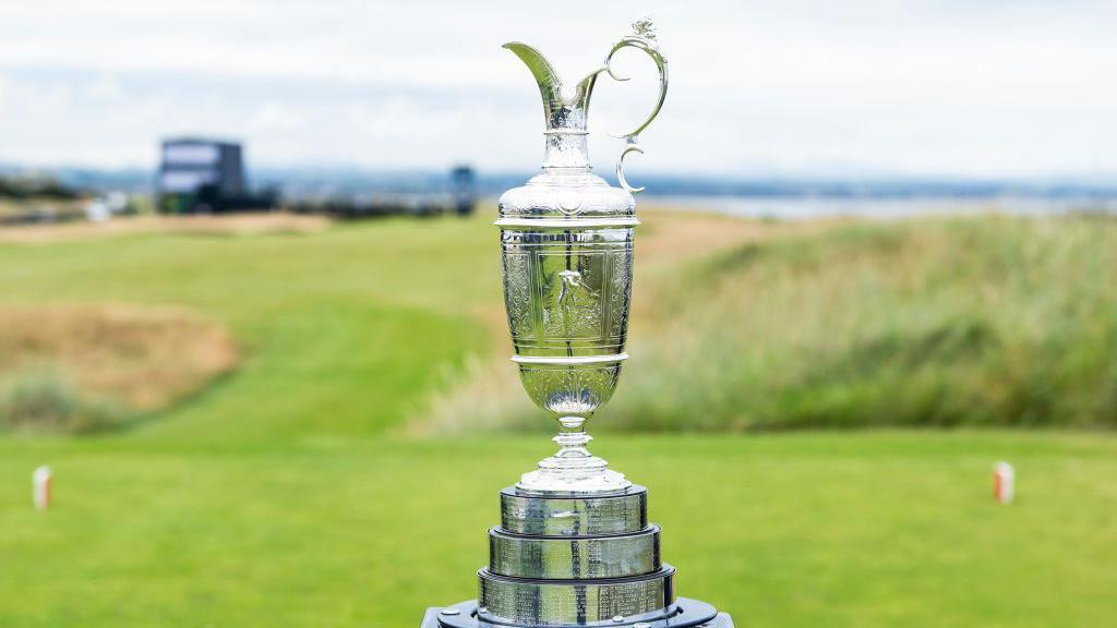 The Claret Jug at Royal Troon