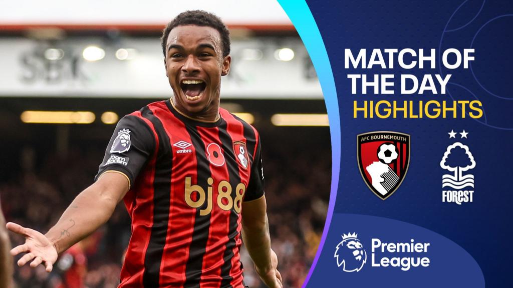 Bournemouth up to second with win over Forest