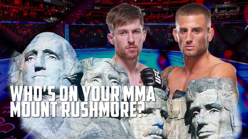 UFC stars pick their MMA Mount Rushmore - BBC Sport