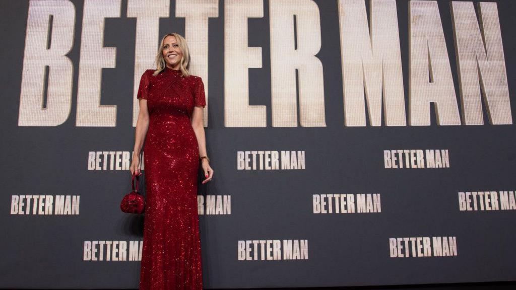 Nicole Appleton at the premiere of Better Man.
