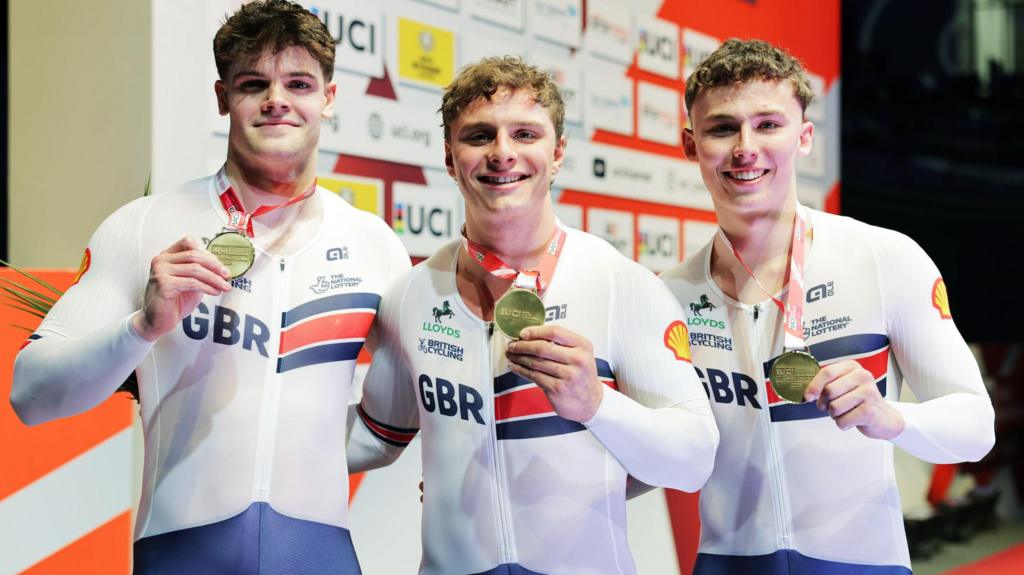 Britische Männer holen Team-Sprint-Gold bei Track Nations Cup