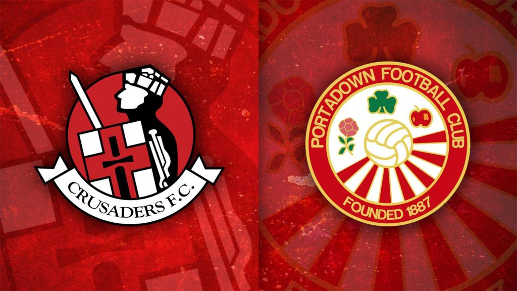 Portadown Dominates Crusaders with a 3-0 Victory at Seaview